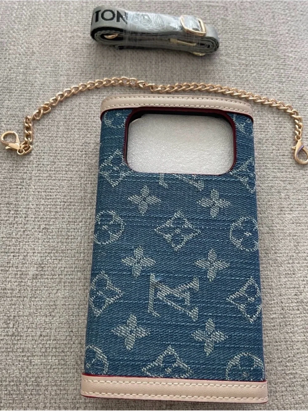 Denim IPhone Pro 17 Case/Wallet